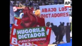 Protests for and against interim govt; interim FM as talks in CRica conclude