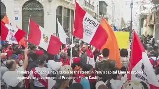 Protests In Lima Against Peruvian President Castillo Turn Violent