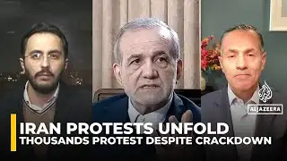 Protests persist in Iran amid internet blackout and rising tensions with the West