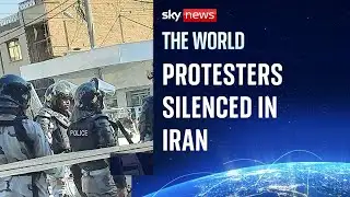 Protests stifled by Iran
