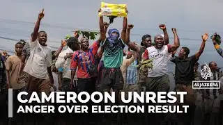 Protests sweep Cameroon after 92-year-old Paul Biya wins eighth term