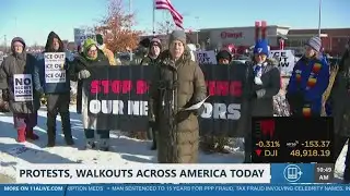 Protests, walkouts planned across country today