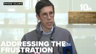 Providence Mayor Brett Smiley speaks about snow cleanup and preparations