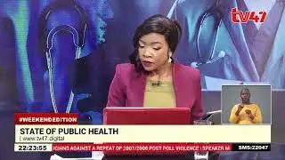 PS Muthoni discusses nurse interns, healthcare workforce, and progress in digital tracing efforts.