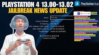 PS4 13.00-13.02 Jailbreak News/New Userland Exploit/Disc Required