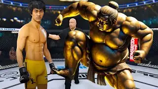 PS5 | Bruce Lee vs. Gold Big Samurai [EA Sport UFC 4]🥊