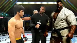 PS5 | Bruce Lee vs. Stalwart African Karateka (EA Sports UFC 4)