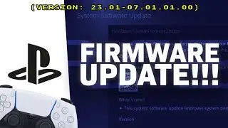 PS5 System Software Update (Version: 23.01-07.01.01.00)