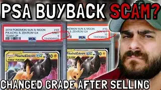 PSA Buyback Scam? 🚨 Cards change grade AFTER selling
