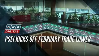 PSEi kicks off February trade lower