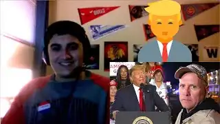 PSYCHO DAD CRASHES TRUMP RALLY - REACTION