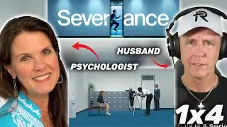PSYCHOLOGIST AND HER HUSBAND REACT to Severance Season 1 Episode 4
