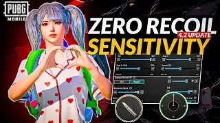 PUBG 4.2 UPDATE SENSITIVITY CODE | PUBG BEST SENSITIVITY SETTINGS | PUBG ZERO RECOIL SENSITIVITY 