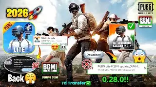😱Pubg/Bgmi Lite Comeback🤯 India🇮🇳 Update 2026 | Pubg MLite I