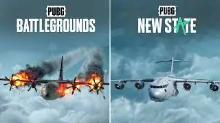 PUBG PC vs New State Mobile - Physics and Details Comparison