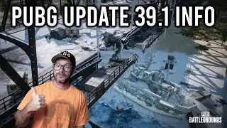 PUBG Update 39.1 - Erangel Subzero, New Gun  & More