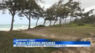 Public camping resumes at Bellows