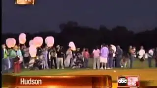 Public gathers at memorial for Hudson girl