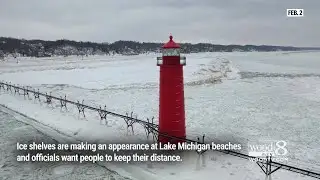 Public safety experts warn of ice shelves