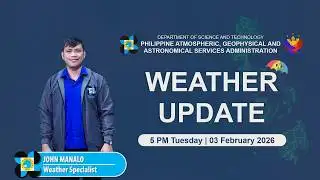 Public Weather Forecast issued at 5 PM | February 3, 2026 - Tuesday