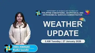Public Weather Forecast issued at 5AM | January 27, 2026 - Tuesday