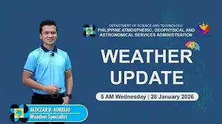 Public Weather Forecast issued at 5AM | January 28, 2026 - Wednesday