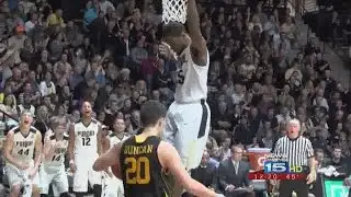 Purdue Cruises Past UVM 107-79. Video Courtesy WLFI