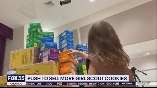 Push to sell more Girl Scout cookies