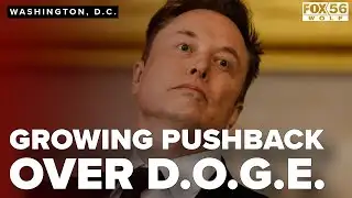 Pushback, controversy growing over Musk, DOGE