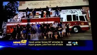 PWFD ALS Ice Bucket Challenge News 12 LI Coverage