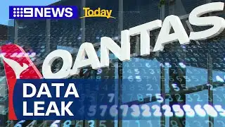 Qantas hackers leak customer data | 9 News Australia