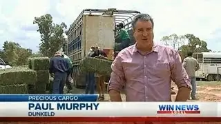 Qld Drought Coverage: Hay Drive (Part 3) - WIN News Rockhampton (2014)