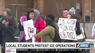Quad Cities students walk-out over ICE operations