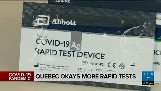 Quebec okays more rapid tests