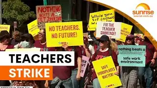 Queensland teachers strike for second time | Sunrise