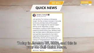 QUICK NEWS January 26th, 2026