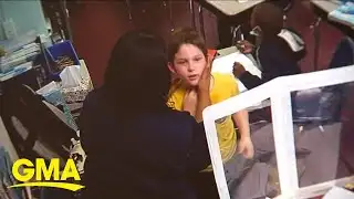 Quick-thinking teacher uses Heimlich maneuver to save choking student l GMA