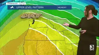 Quiet but windy: Mild temperatures continue with limited moisture