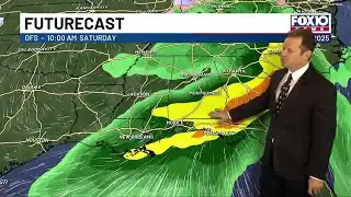 Quiet days, cold front Saturday, Arctic blast and wintry possibilities