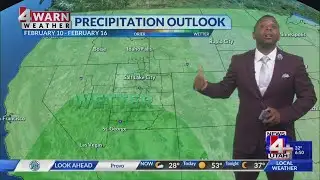 Quiet Monday with above average warmth and dry conditions to start February