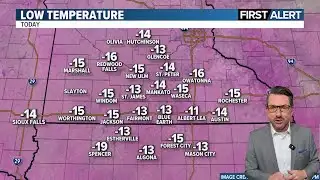 Quiet, very cold pattern to last through the week
