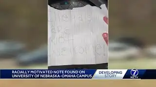 Racially motivated note found on UNO campus