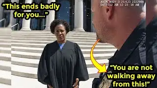 Racist Cop Arrests Black Federal Judge — Instantly Regrets It  Drop It!