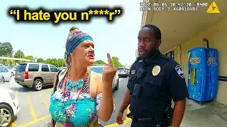Racist Entitled Karen Realizes She