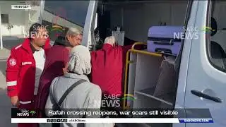 Rafah crossing reopens, war scars still visible