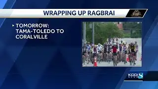 RAGBRAI riders prepare for day 6