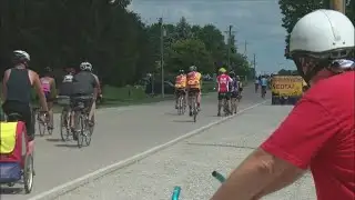 RAGBRAI rolls into Eastern Iowa