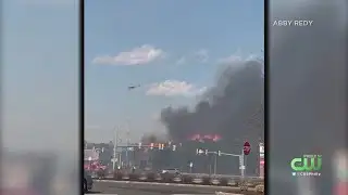 Raging Forest Fire Forces Evacuations, Road Closures