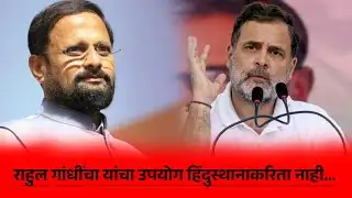 Rahul Gandhi यांचा उपयोग हिंदुस्थानाकरिता नाही - Naresh Mhaske