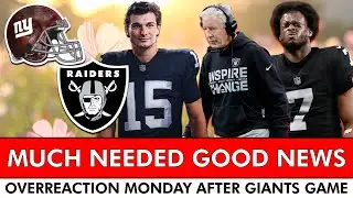 Raiders Get Much Needed GOOD NEWS! Raiders vs. Giants Overreaction Monday + 2026 NFL Draft Update